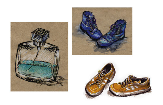 Illustrations feutres et pastels